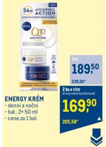 Makro ENERGY KRÉM nabídka