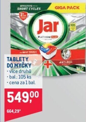 Makro TABLETY DO MYČKY nabídka