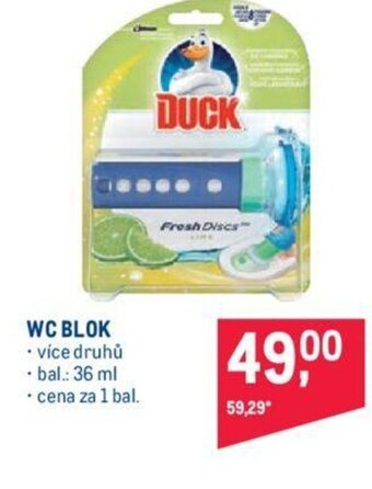 Makro WC BLOK nabídka