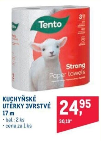 Makro KUCHYŇSKÉ UTĚRKY 3VRSTVÉ 17 m nabídka