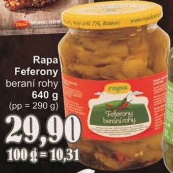 Jip Rapa Feferony beraní rohy 640 g nabídka