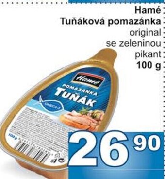 Jip Hamé Tuňáková pomazánka nabídka