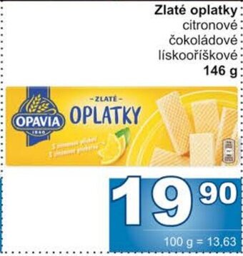 Jip Zlaté oplatky nabídka
