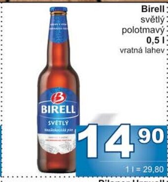 Jip Birell světlý polotmavý 0,5 l. nabídka