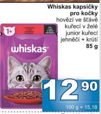 Jip Whiskas kapsičky pro kočky nabídka