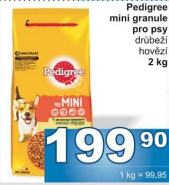 Jip Pedigree mini granule pro psy nabídka
