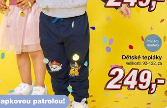 Kik Dětské tepláky nabídka