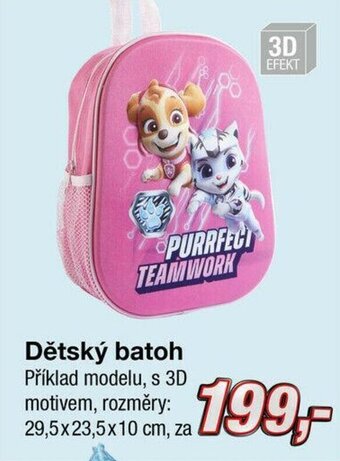 Kik Dětský batoh nabídka
