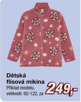 Kik Dětská flísová mikina nabídka