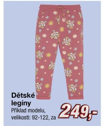 Kik Dětské legíny nabídka