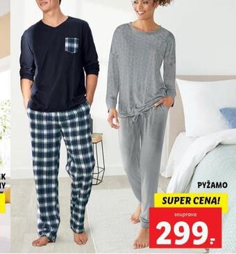 Lidl Pyžamo nabídka