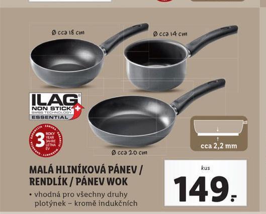 Lidl Pánev wok nabídka