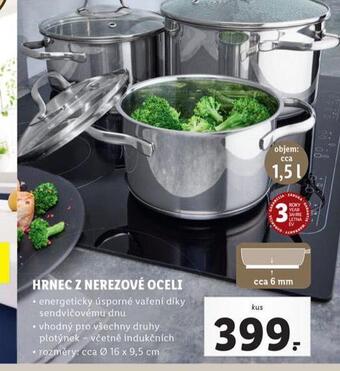 Lidl Hrnec z nerezové oceli nabídka