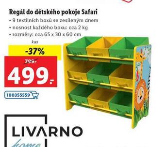Lidl Regál do dětského pokoje nabídka
