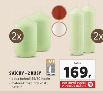 Lidl Svíčky nabídka