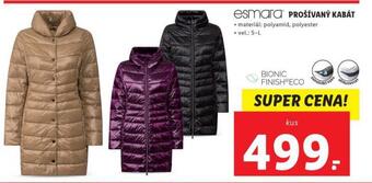 Lidl Prošívaný kabát nabídka