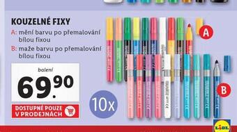 Lidl Kouzelné fixy nabídka