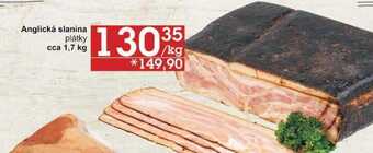 Jip Anglická slanina plátky, 1 kg nabídka