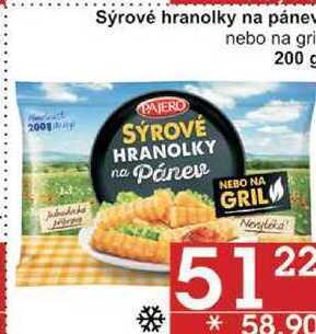 Jip Sýrové hranolky na pánev nebo na gril, 200 g nabídka