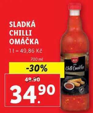 Lidl Sladká chilli omáčka, 700 ml nabídka