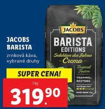 Lidl Jacobs barista, 1 kg nabídka