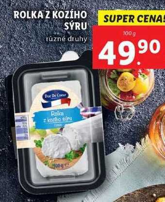 Lidl Rolka z kozího sýru, 100 g nabídka