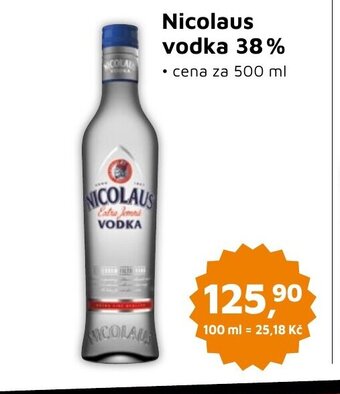 Nicolaus vodka 38%