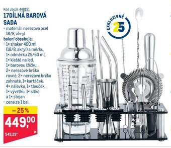 Makro 17DÍLNÁ BAROVÁ SADA nabídka