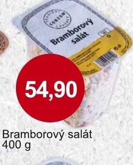Konzum Bramborový salát 400 g nabídka