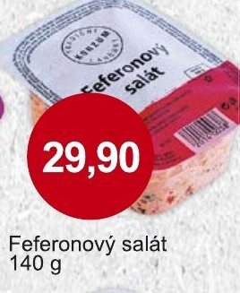 Konzum Feferonový salát 140 g nabídka