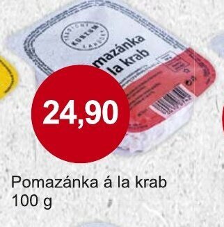Pomazánka á la krab 100 g