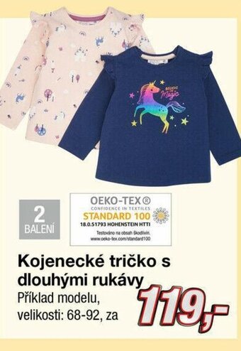 Kik Kojenecké tričko s dlouhými rukávy nabídka