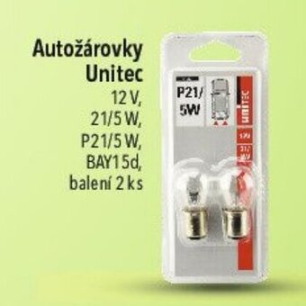 Autožárovky Unitec