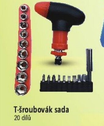 Globus T-šroubovák sada 20 dílů nabídka