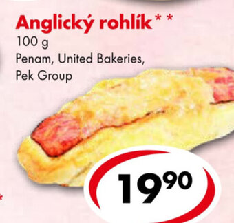 Anglický rohlík