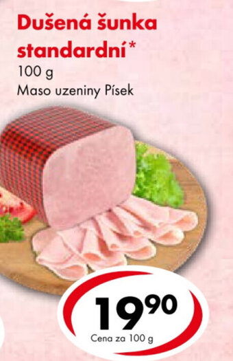 CBA Dušená šunka standardní nabídka