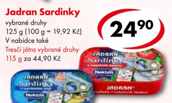 CBA Jadran Sardinky nabídka
