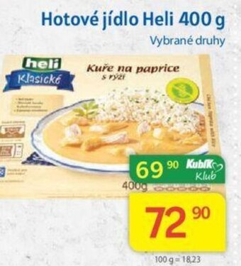 Kubík potraviny Hotové jídlo Heli 400 g nabídka
