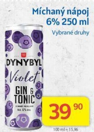 Kubík potraviny Míchaný nápoj 6% 250 ml nabídka