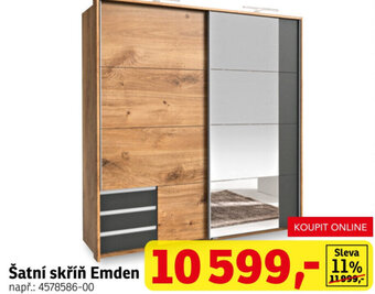 Šatní skříň Emden