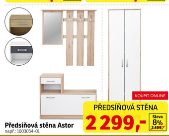 Asko Předsíňová stěna Astor nabídka
