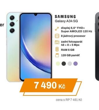Expert SAMSUNG Galaxy A34 5G nabídka