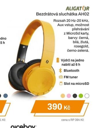 Expert Bezdrátová sluchátka AH02 nabídka