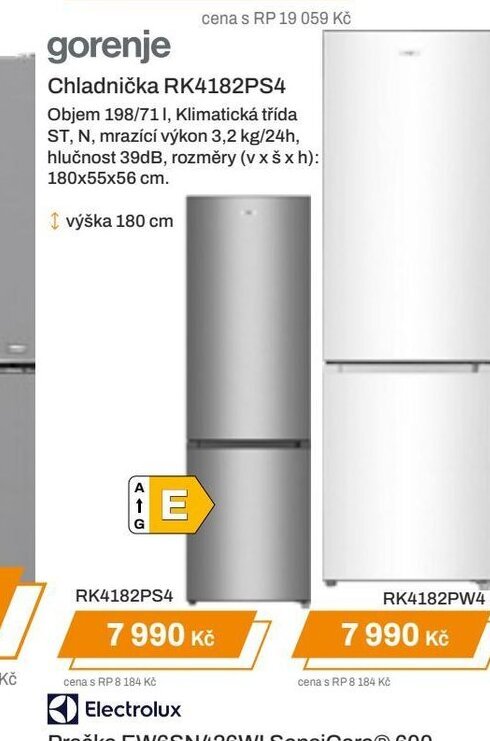 Expert Chladnička RK4182PS4 nabídka