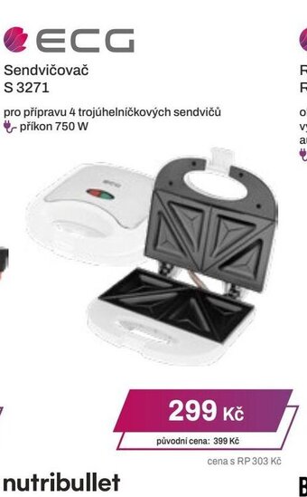 Expert Sendvičovač nabídka