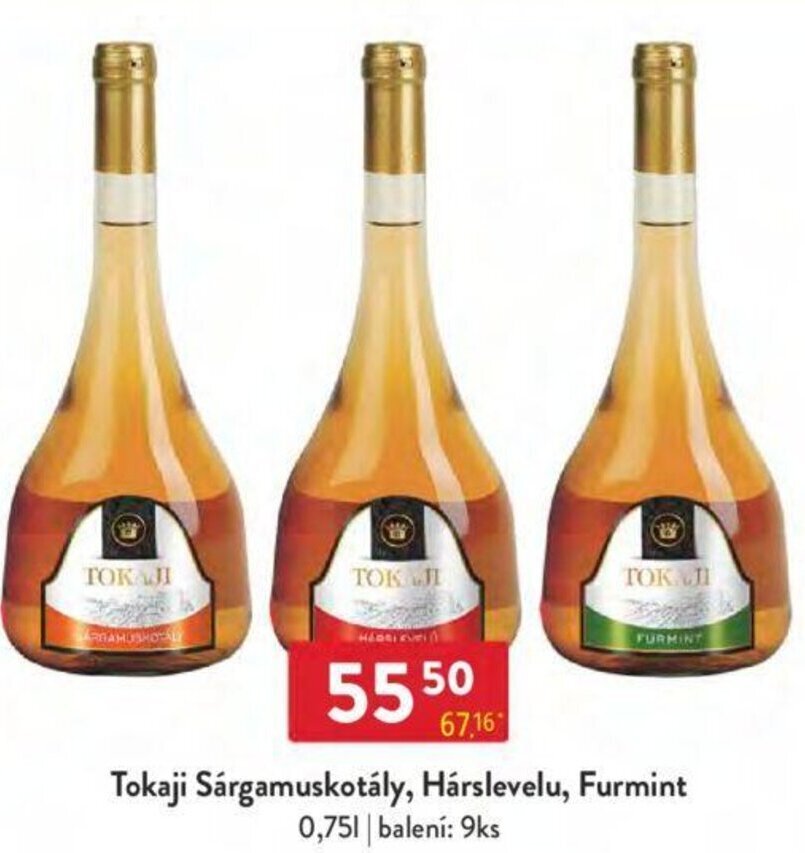 Qanto Tokaji Sárgamuskotály, Hárslevelu, Furmint 0.75 L nabídka