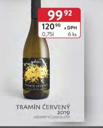 Qanto TRAMÍN ČERVENÝ 2019 nabídka