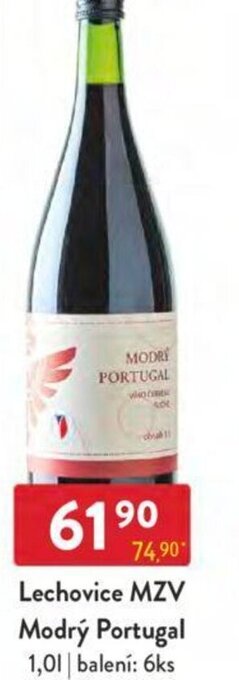 Qanto Lechovice MZV Modrý Portugal 1,0L nabídka