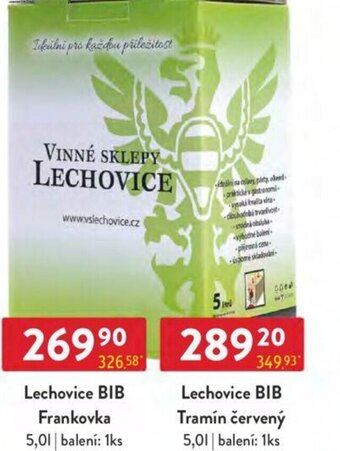 Lechovice BIB Frankovka 5,0L