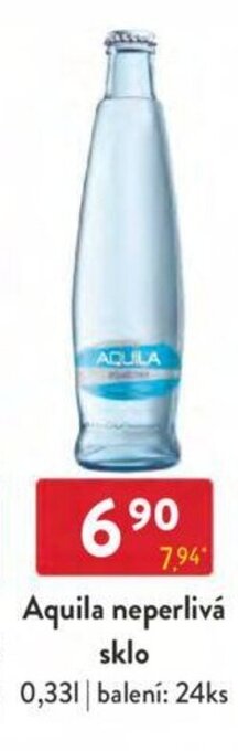 Qanto Aquila neperlivá sklo 0,33L nabídka